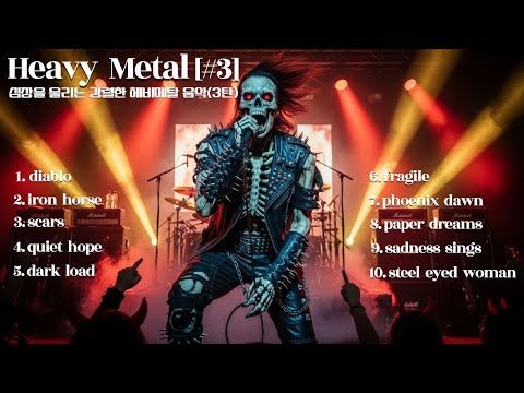 [playlist] 🎸heavy metal 🎸hardrock 🎵 강렬한 헤비메탈 음악 [#3]